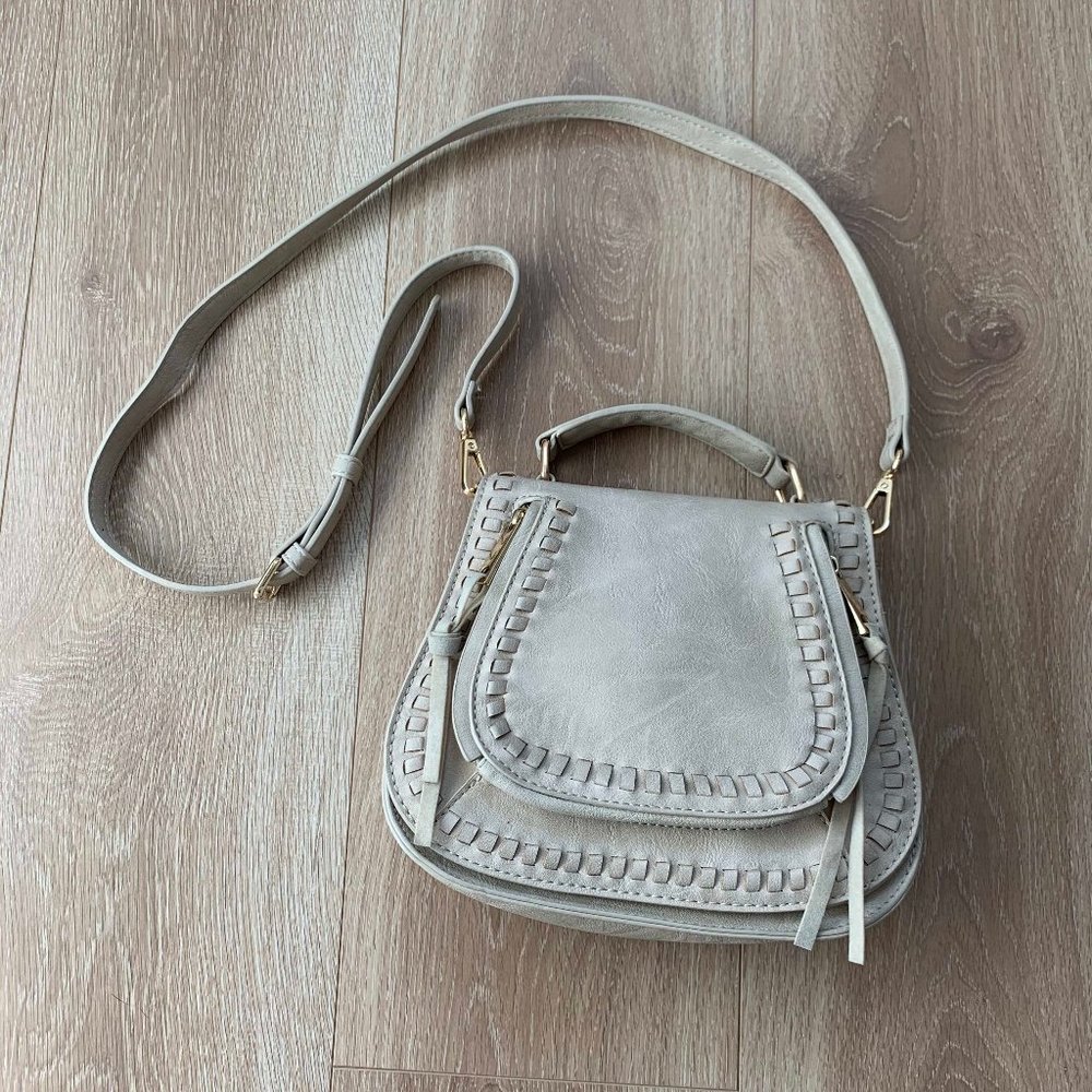 Vegan Leather Crossbody Bag